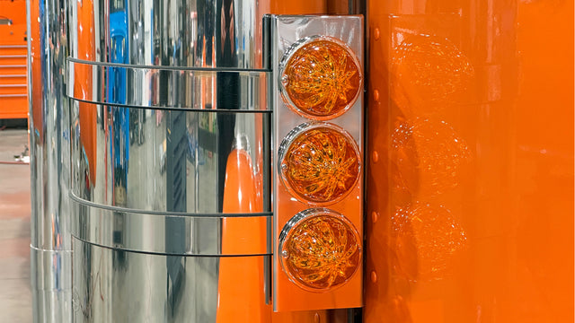 589 Front Breather Bars 589 w/ 3 Watermelon Lights