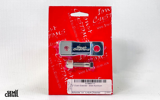 Iowa Customs 2-Inch Clutch Pedal Extender