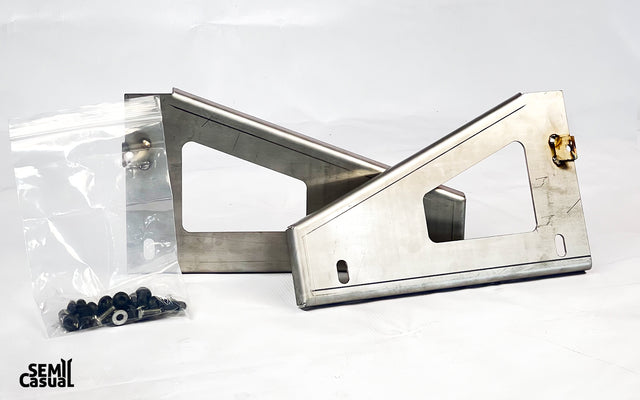 589 SS Battery Box Cover w/Plates