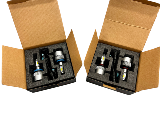 FIREWIRE LED HEADLIGHT SET Factory Bulb Replacement Kit Both Hi & Lo Set