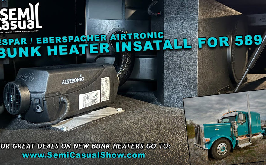 HOW TO: Espar Bunk Heater Peterbilt 589