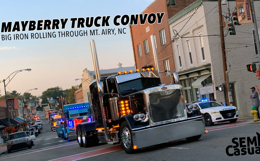 Big Rig Convoy - Mayberry Truck Show 2021
