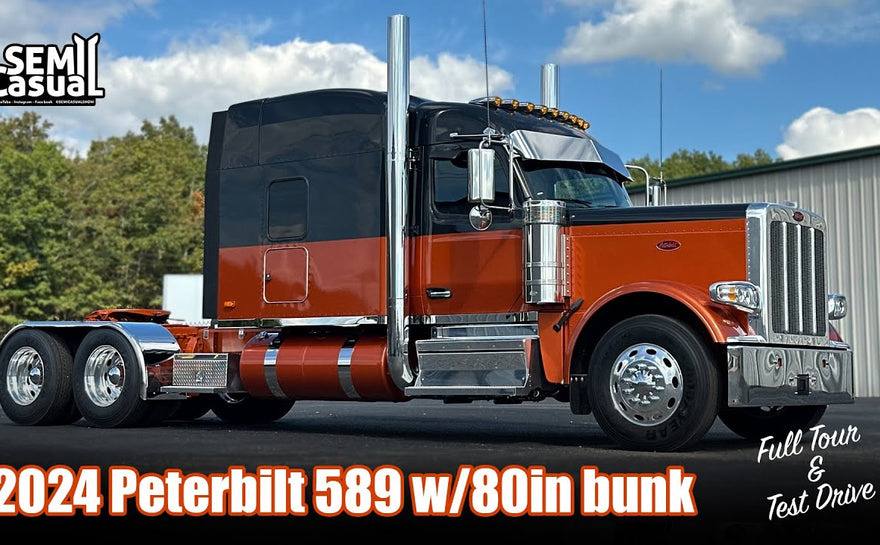 This is HUGE!! Peterbilt 589 w/80in Bunk