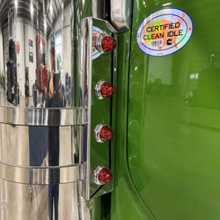 589 Pete Rear Breather Light Bars, 4 Light Set SS Stainless