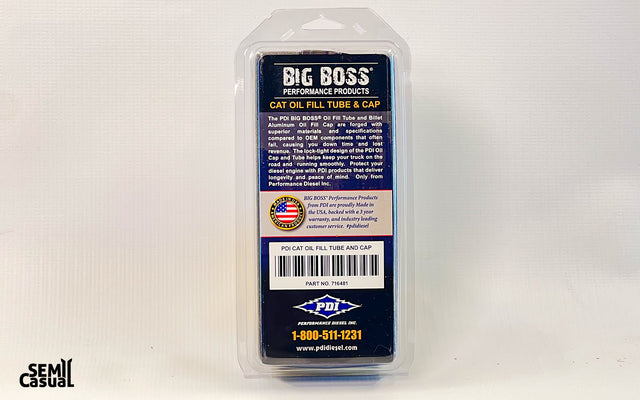 PDI CAT OIL FILL TUBE W/CAP 1994-2010