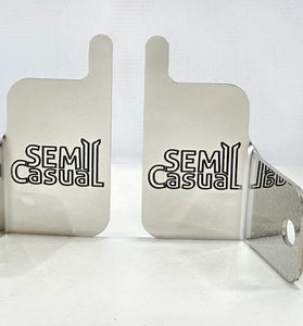 Semi Casual Hat Hook Set Left & Right Side