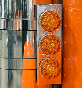 589 Front Breather Bars 589 w/ 3 Watermelon Lights