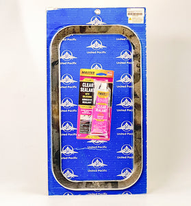 United Pacific Stainless Steel Exterior View Window Trim for 2005+ Peterbilt