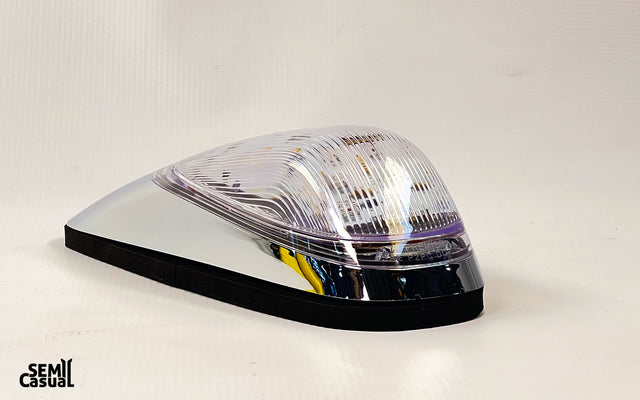 United Pacific 19 Amber LED Grakon 2000 Style Cab Light Kit – Clear Lens