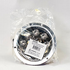 4"LED LIGHT CLEAR LENS RED LIGHT