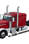 Red 389X Sticker