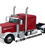 Red 389X Sticker