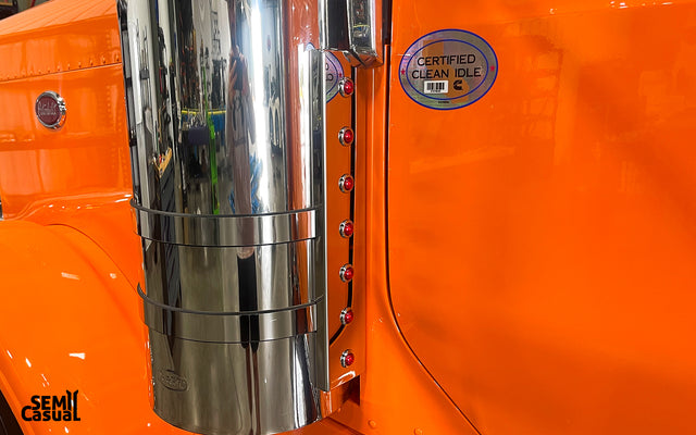 589 Rear Breather SS Bar Tall Holds 7 Button Lights