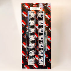 Rear Breather Lights (7 per side)  14 Total – Clear Lens with Red LEDs