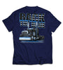 TSHIRT, BIG RIG T - Back The Blue