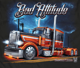 TSHIRT, BIG RIG T - Bad Attitude