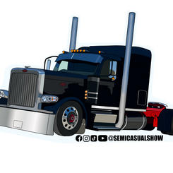 Black 589 Chop Top Sticker