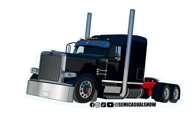 Black 589 Chop Top Sticker