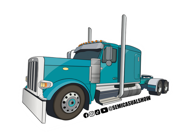 Blue 589 Flat-Top Sticker