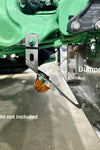 Bumper Support Brackets (2) Set 20" w/Watermelon Light Mount