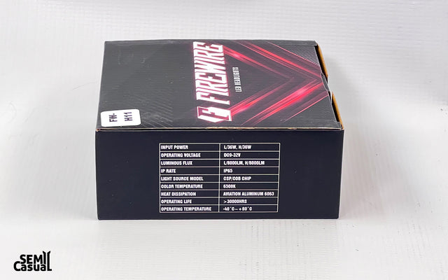 Firewire LED Headlight Bulb – LOW BEAM H11 Replacement