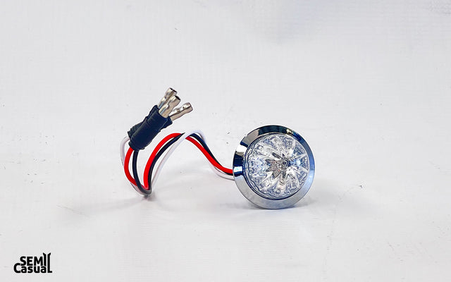 RoadWorks Mini Watermelon Hero LED Light – Amber LED / Clear Lens