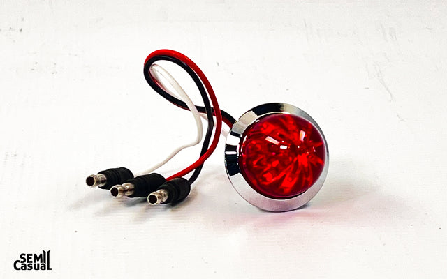 RoadWorks Hero Mini Watermelon LED Light – Red Lens / Red LED