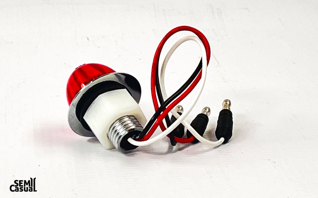 RoadWorks Hero Mini Watermelon LED Light – Red Lens / Red LED