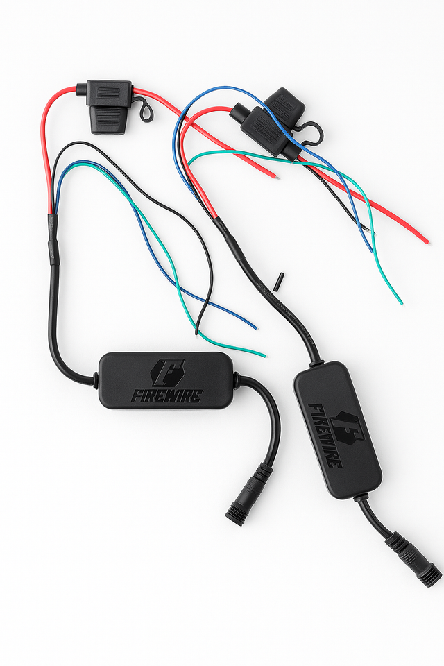 HIDDEN GRILL STROBE LIGHT KIT V2 CHOOSE AW or AA, for PETE 589, 389, 567