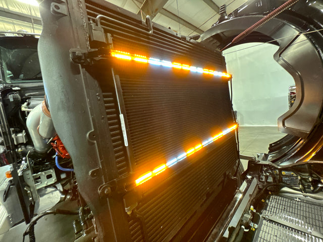 HIDDEN GRILL STROBE LIGHT KIT V2 CHOOSE AW or AA, for PETE 589, 389, 567