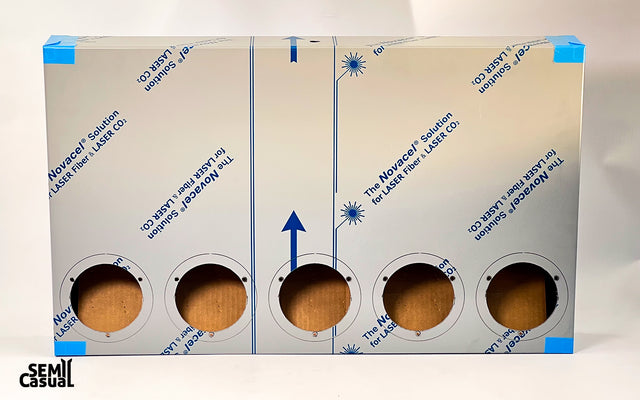 Iowa Customs 33” x 20” Drop Rear Center Panel