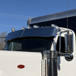 589 Sweeper Visor, Bracket Mount for Flat Top Cab