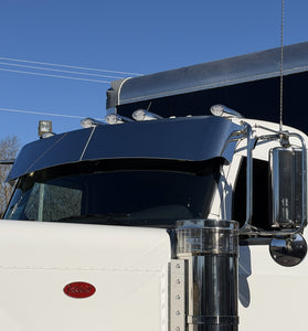 589 Sweeper Visor, Bracket Mount for Flat Top Cab