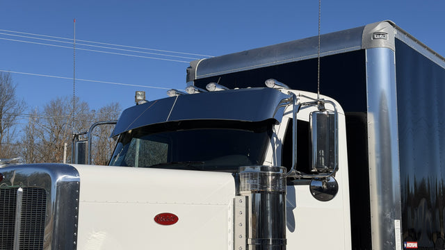 589 Sweeper Visor, Bracket Mount for Flat Top Cab