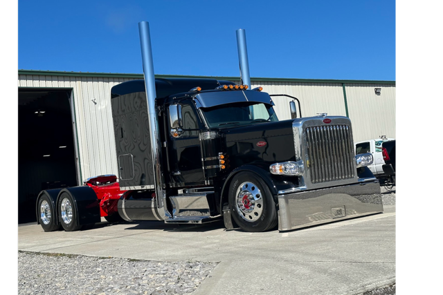 589 Sweeper Visor, Bracket Mount for Flat Top Cab