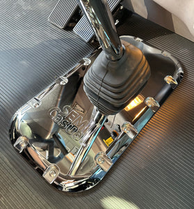 389 SEMI CASUAL BILLET CHROME SHIFTER PLATE