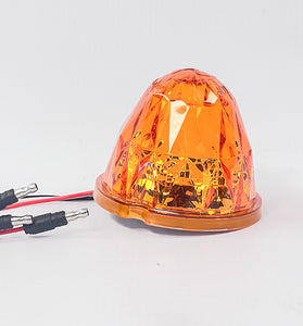 RoadWorks Jewel Watermelon LED Light – Amber Lens / Amber LED