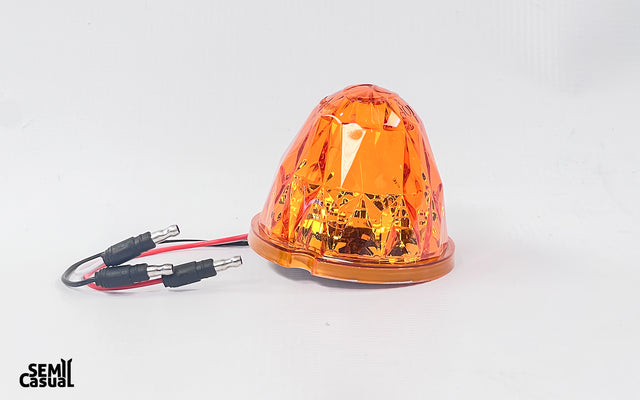 RoadWorks Jewel Watermelon LED Light – Amber Lens / Amber LED