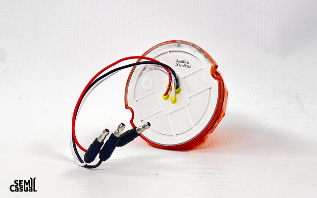 RoadWorks Jewel Watermelon LED Light – Amber Lens / Amber LED