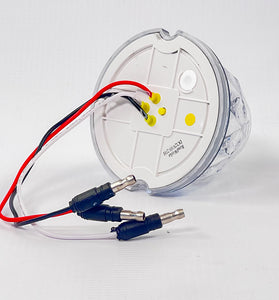 Road Works Jewel Style Watermelon Hero LED Marker Light – Clear / Amber