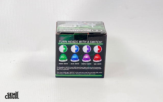 RoadWorks Jewel Watermelon LED Light – Red Lens / Red LED