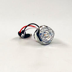 Jewel Style Mini Watermelon Hero LED Light – Amber Light / Clear Lens (8-Pack)