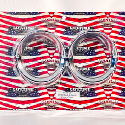 Lifetime 387 Peterbilt Tach & Speedo Cover with Visor