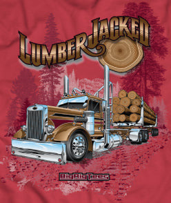 TSHIRT, BIG RIG T - Lumber Jacked