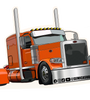 Orange 589 Flat-Top Sticker