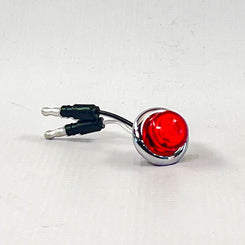 Phoenix 3/4” Red LED Button Light with Bezel