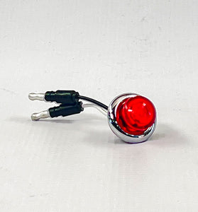 Phoenix 3/4” Red LED Button Light with Bezel