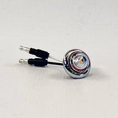 Phoenix 3/4” Amber Button Light with Clear Lens