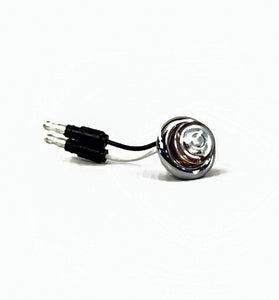 Phoenix 3/4” Red LED Button Light – Clear Lens
