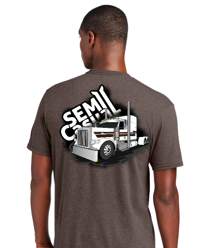 SEMI CASUAL White 589 With Stripes/Logo